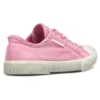 Paris lage Sneakers “Verbleekt roze katoen en wit rubber” 688757W3RC25590