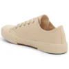 Paris lage Sneakers “Wit katoen en wit rubber” 688757W3RCB9090
