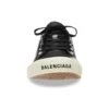 Paris lage Sneakers “Zwart leer en wit rubber” 688757W3RCB1090