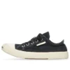 Paris lage Sneakers “Zwart versleten katoen en wit rubber” 688754W3RC21090