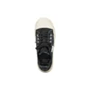 Paris lage Sneakers “Zwart versleten katoen en wit rubber” 688754W3RC21090