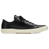 Paris lage Sneakers “Zwart versleten katoen en wit rubber” 688754W3RCB1090