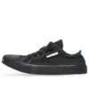 Paris lage Sneakers “Zwart versleten katoen en zwart rubber” 688754W3RP21010