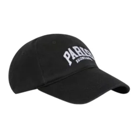 Paris Logo-baseballpet “Black White” 680748410B20107