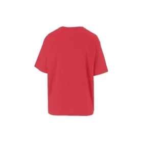 Paris Love T-shirt met opdruk, normale pasvorm, korte mouwen, rood 594599TGV435640