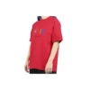 Paris Love T-shirt met opdruk, normale pasvorm, korte mouwen, rood 594599TGV435640