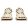 Paris Low Top Sneakers “Wit versleten katoen en wit rubber met graffiti” 688757W3RR59010