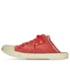 Paris Muiltjes “Rood versleten katoen en wit rubber” 693952W3RC36090