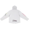 Paris Upside Down Hoodies oversized “White” 698156TMVD19000