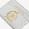 Paspoortkaarthouder voor heren in zilver