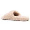 Pluizige slippers “Beige” 654747W2DO19796