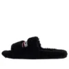 Pluizige slippers “Black” 654261W2DO11096