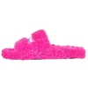 Pluizige slippers “Pink” 654261W2DO15096
