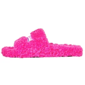Pluizige slippers “Pink” 654261W2DO15096