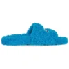 Pluizige slippers “Sky Blue” 654747W2DO14296