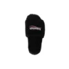 Pluizige slippers “Zwart” 654747W2DO11096