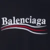 Political Campaign gelaagd T-shirt oversized “Black” 698631TKVJ19070