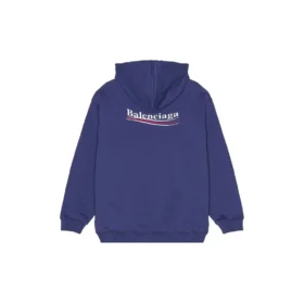 Political Campaign-hoodie, medium pasvorm “Blue” 600583TKVI91195