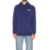 Political Campaign-hoodie, medium pasvorm “Blue” 600583TKVI91195