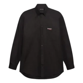 Political Campaign-shirt met lange mouwen “Black” 621960TYB181000