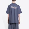 Political Campaign T-shirt, large fit “Dark Grey” 641675TKVJ11366