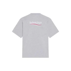 Political Campaign T-shirt, Large-pasvorm, “Grijs” 641675TKVJ11379