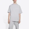 Political Campaign T-shirt, Large-pasvorm, “Grijs” 641675TKVJ11379