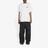 Political Campaign T-shirt met borduursel, ruime pasvorm en ronde hals “Wit” 641655TKVJ19084