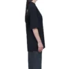 Political Campaign T-shirt met korte mouwen, zwart 570791TAV441000