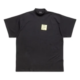 Post It T-shirt oversized “Washed Black” 739028TOVD41055
