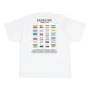 Pride 22 oversized katoenen T-shirt “White Black” 694576TMVO20904