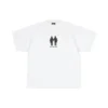 Pride 22 oversized katoenen T-shirt “White Black” 694576TMVO20904