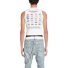 Pride 22 tanktop “White Black” 698102TMVO40904