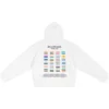 Pride-hoodie, boxy pasvorm “White” 651799TMVO30904