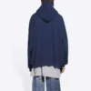 Pride-hoodie met boxy pasvorm “Navy” 651799TLV548561