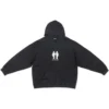 Pride-hoodie met boxy pasvorm “Zwart” 651799TMVO31070