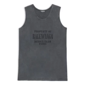 Property loszittend tanktopje “Washed Black” 697880TMVI11055