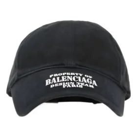 Property Of geborduurde Denim-pet “Black” 704097410B20107