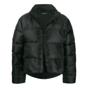 Pufferjas met geborduurd logo “Black” 582998TFO061000