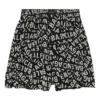 Pyjama-short met logostrips “Zwart” 719975TML211269