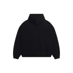 Qixi-hoodie met wijde pasvorm “Black” 674986TLVC21070