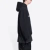 Qixi-hoodie met wijde pasvorm “Black” 674986TLVC21070