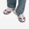 Radar Gradient Lines-Sneakers voor dames in paars/grijs/roze/wit