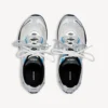 Radar Gradient Lines-Sneakers voor heren in wit/grijs/zilver/zwart/blauw