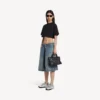 Radar Gradient Lines-Sneakers voor dames in wit/grijs/zilver/zwart/blauw