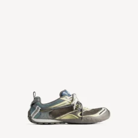 Radar Gradient Lines-Sneakers voor heren in bruin/blauw/geel/grijs