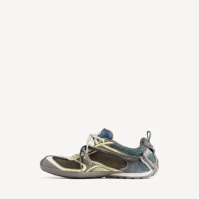 Radar Gradient Lines-Sneakers voor heren in bruin/blauw/geel/grijs