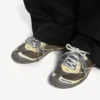 Radar Gradient Lines-Sneakers voor heren in bruin/blauw/geel/grijs