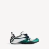 Radar Gradient Lines-Sneakers voor heren in lichtgrijs/groen/zwart