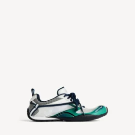 Radar Gradient Lines-Sneakers voor heren in lichtgrijs/groen/zwart
